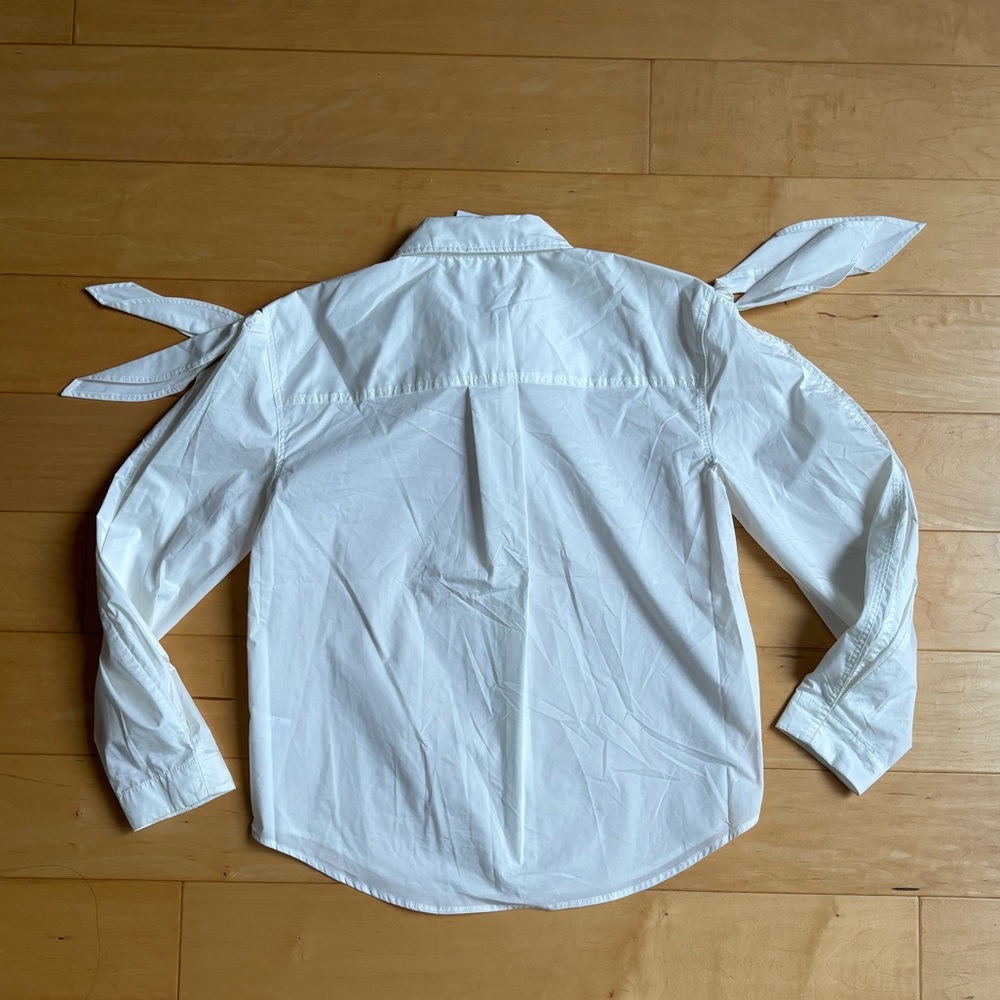 NWT Tanya Taylor Kinsley Puff-Sleeve Button Down Shirt - Picture 8 of 13